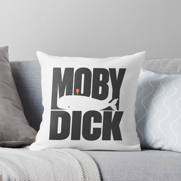Artikelvorschau, Moby Dick Minimal Whale Wordmark entworfen und verkauft von Fenay Designs.