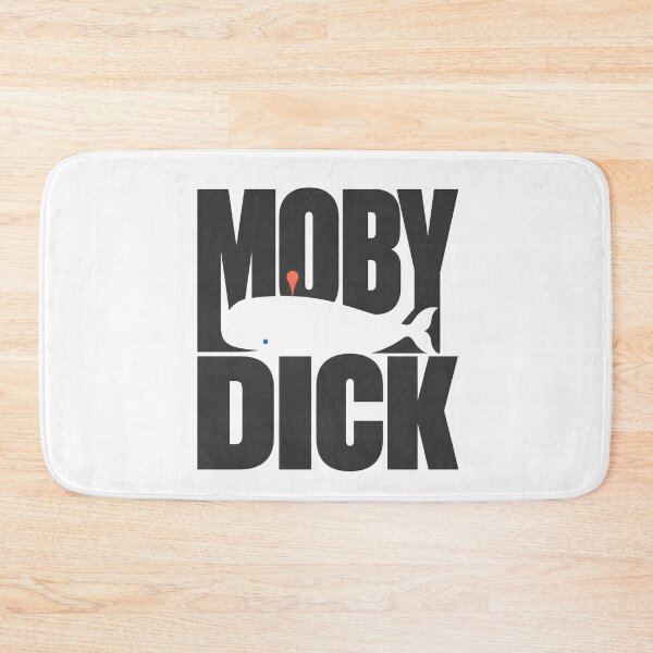 Item preview, Moby Dick Minimal Whale Wordmark designed and sold by Fenay Designs.