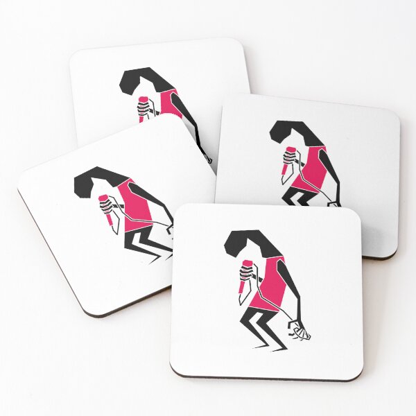 Item preview, Hardcore Punk Singer Silhouette — Aggressive Music Art(Only pictures) designed and sold by R-T-Gracie.