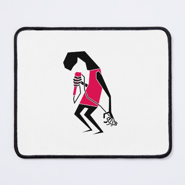 Item preview, Hardcore Punk Singer Silhouette — Aggressive Music Art(Only pictures) designed and sold by R-T-Gracie.