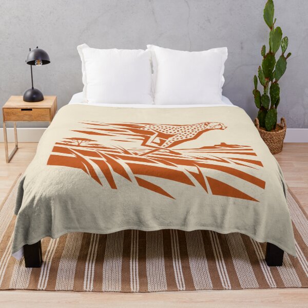 Item preview, Cheetah in the Wind - African Wildlife Art designed and sold by JonelCrafts.