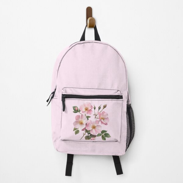Item preview, Pink Wild Roses Vintage Botanical Illustration designed and sold by jianina-alondra.