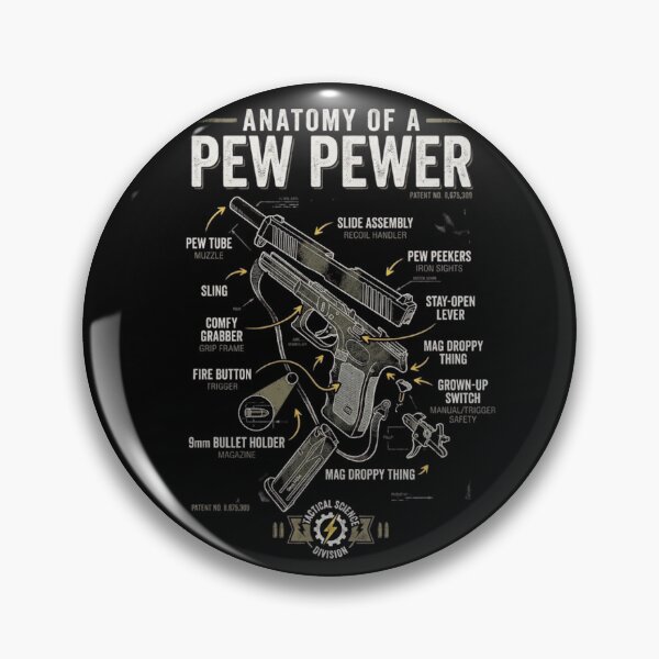 Item preview,  Anatomy of A Pew Pewer designed and sold by Zbixu.