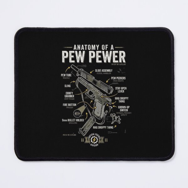 Item preview,  Anatomy of A Pew Pewer designed and sold by Zbixu.