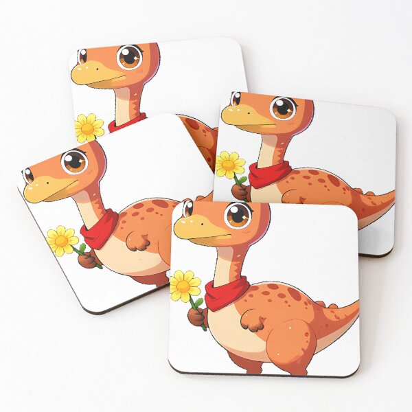 Item preview, Cute Gallimimus Dinosaur Icon designed and sold by pumsquare.
