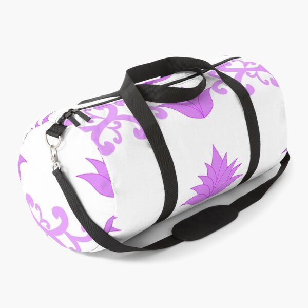 Item preview, Purple Lotus Floral Motifs and Ornamental Swirl Border Collection designed and sold by Ei-Ei.