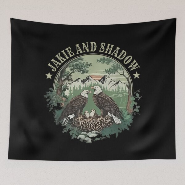 Item preview, Jackie And Shadow Bald Eagle Family Nature Lovers designed and sold by FairesJones.