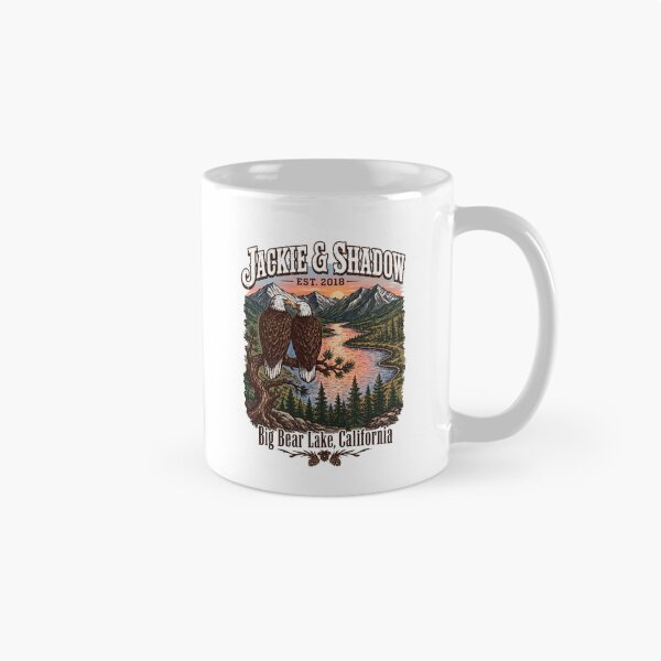 Item preview, Jackie and Shadow Big Bear Lake designed and sold by DistrictHype.