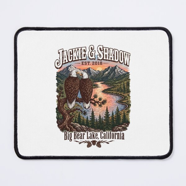 Item preview, Jackie and Shadow Big Bear Lake designed and sold by DistrictHype.