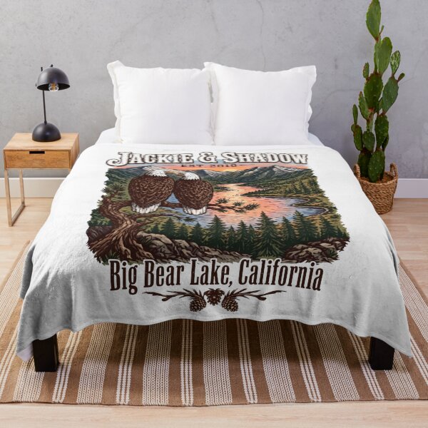 Item preview, Jackie and Shadow Big Bear Lake designed and sold by DistrictHype.