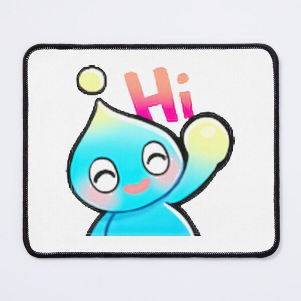 Item preview, Chao Says Hi Cute Kawaii Axolotl Design - Funny Axolotl Lover Gift ⭐⭐⭐⭐⭐ designed and sold by Sotiris Papadimas.