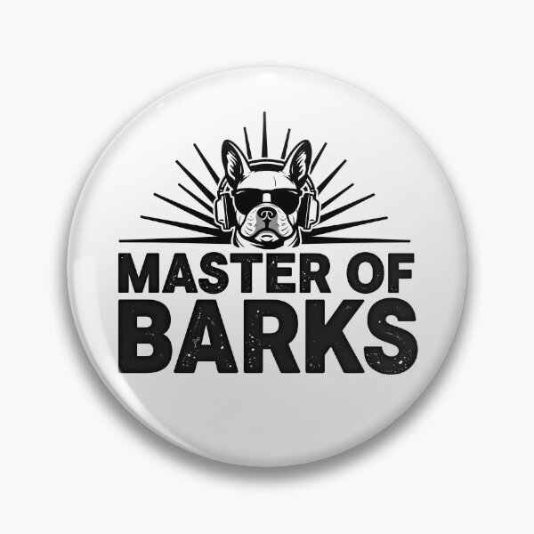 Artikelvorschau, Französische Bulldogge DJ Meister des Bellens entworfen und verkauft von PawsStudioAU.