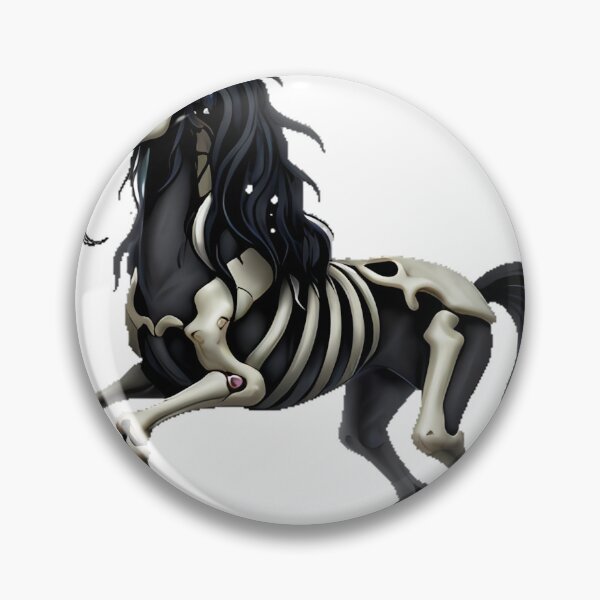 Item preview, Gothic Skeleton Unicorn designed and sold by IllumeInk.