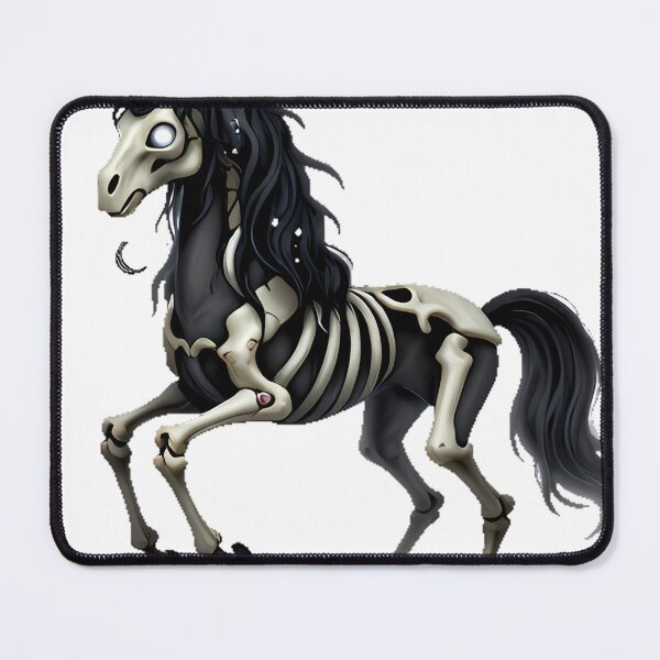 Item preview, Gothic Skeleton Unicorn designed and sold by IllumeInk.