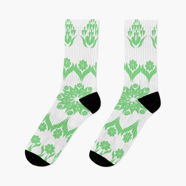 Item preview, Mint Green Ornamental Floral Border and Decorative Lace Pattern Set designed and sold by Ei-Ei.