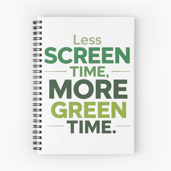 Item preview, Less Screen Time, More Green Time designed and sold by FunnyShop67.