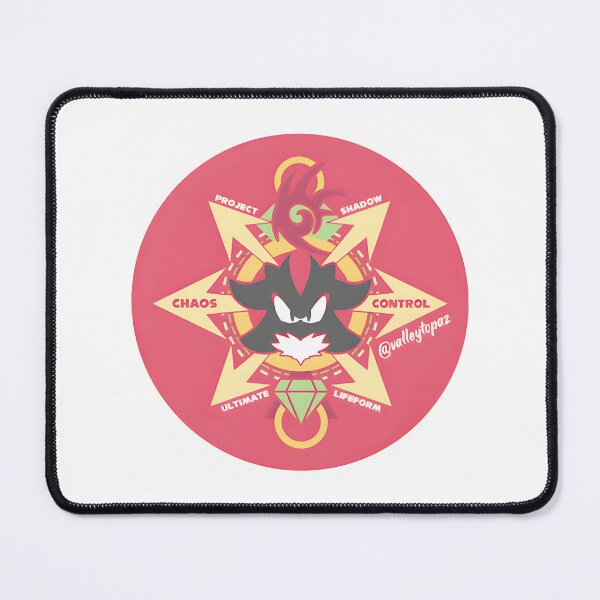Item preview, Chaos Control Shadow The Hedgehog Oversized T-Shirt – Ultimate Gamer Aesthetic Tee LIMITED EDITION designed and sold by Sotiris Papadimas.