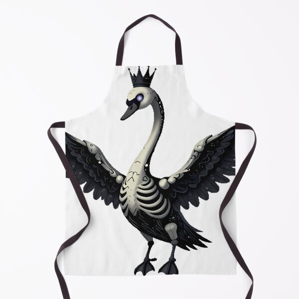 Item preview, Gothic Skeleton Swan designed and sold by IllumeInk.