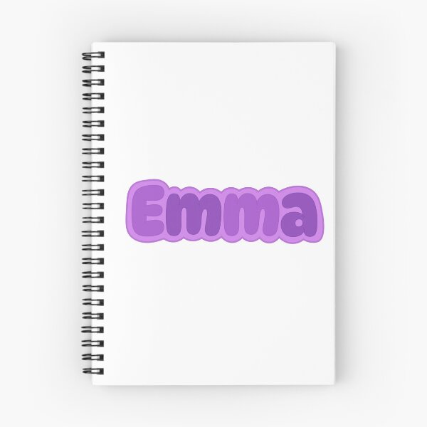 Item preview, 3D purple name: Emma designed and sold by boosterdoodle.
