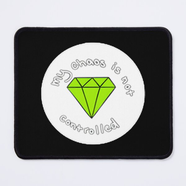 Item preview, Chaos Control Sticker – Bold Glitch Design For Laptops, Phones & More PERFECT GIFT FOR YOU AND FRIENDS designed and sold by Sotiris Papadimas.