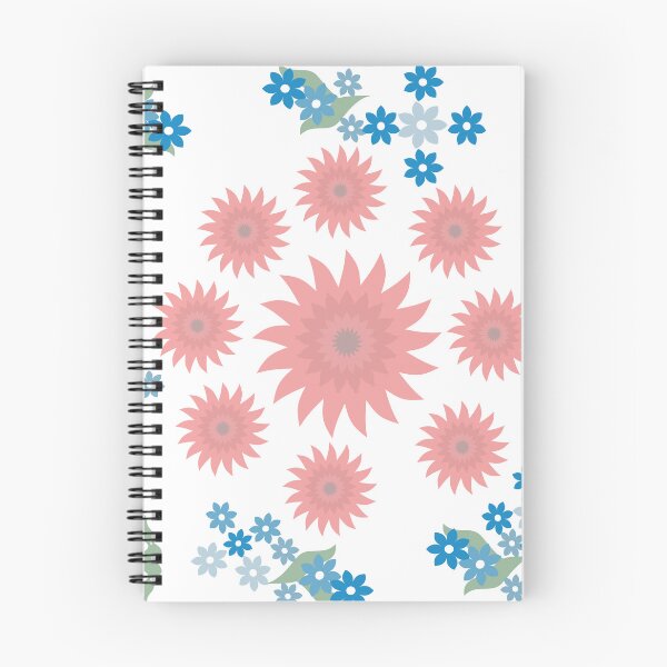 Item preview, Pastel Pink Lotus and Blue Floral Arrangement Vector Collection designed and sold by Ei-Ei.