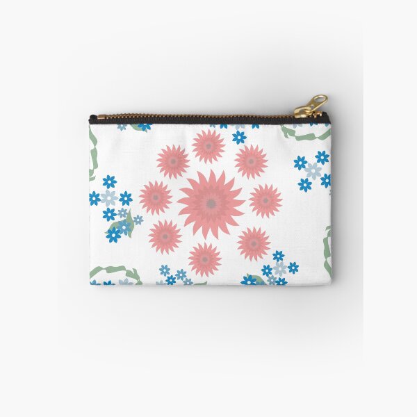 Item preview, Pastel Pink Lotus and Blue Floral Arrangement Vector Collection designed and sold by Ei-Ei.