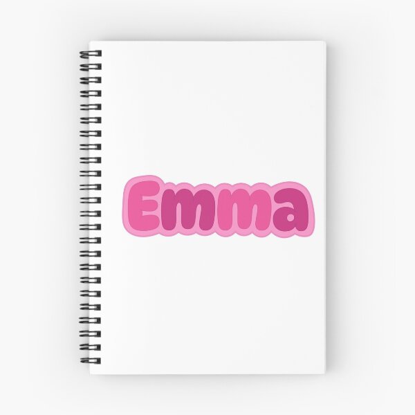 Item preview, 3D pink name: Emma designed and sold by boosterdoodle.