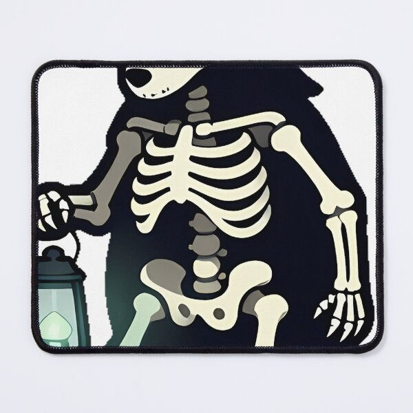 Item preview, Gothic Skeleton Badger designed and sold by IllumeInk.