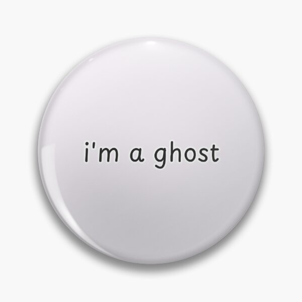 Item preview, I'm A Ghost - Minimalist Funny Halloween Typography designed and sold by suncorner28.