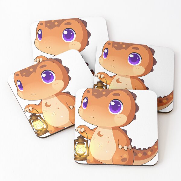 Item preview, Cute Utahraptor Dinosaur Icon designed and sold by pumsquare.
