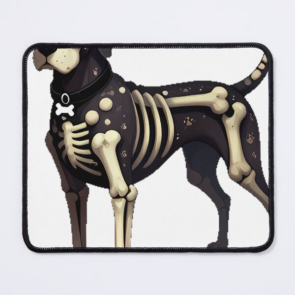 Item preview, Gothic Skeleton Dog designed and sold by IllumeInk.