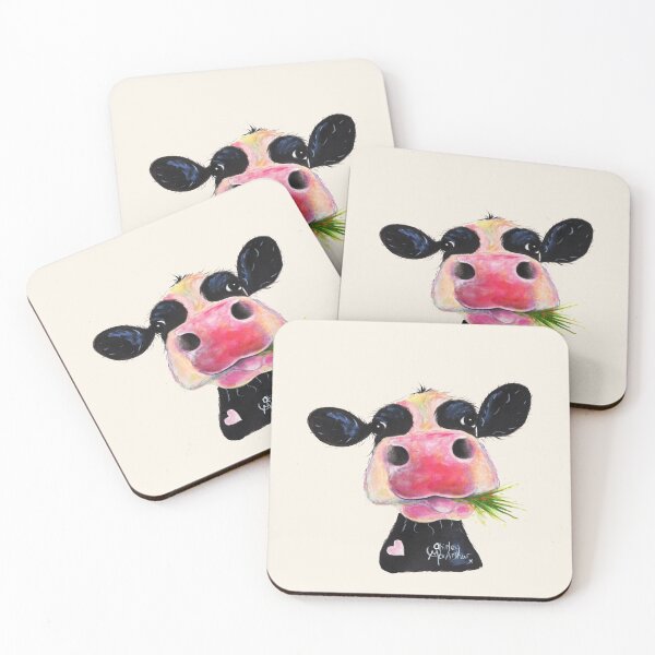 Item preview, NOSEY COW PRiNT 'HURLEY BURLEY' BY SHiRLeY MacARTHuR designed and sold by Shirley MacArthur Art.