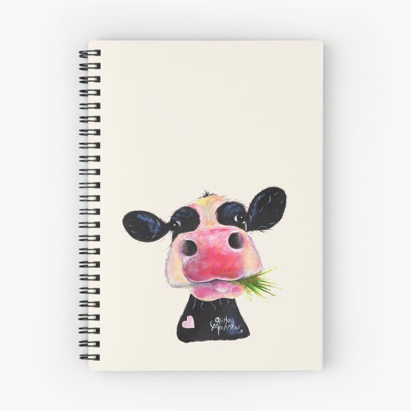 Item preview, NOSEY COW PRiNT 'HURLEY BURLEY' BY SHiRLeY MacARTHuR designed and sold by Shirley MacArthur Art.