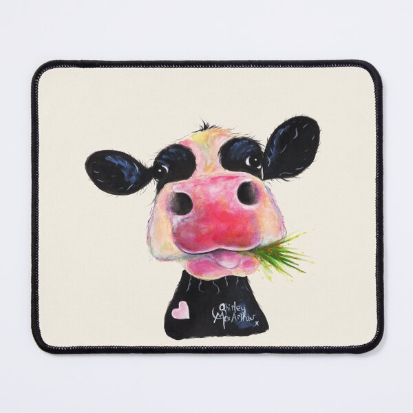 Item preview, NOSEY COW PRiNT 'HURLEY BURLEY' BY SHiRLeY MacARTHuR designed and sold by Shirley MacArthur Art.