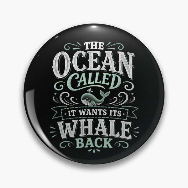 Item preview, The Ocean Called, It Wants Its Whale Back designed and sold by Fenay Designs.