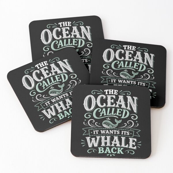 Item preview, The Ocean Called, It Wants Its Whale Back designed and sold by Fenay Designs.