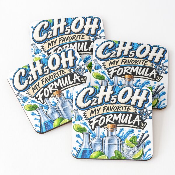Item preview, C2H5OH My Favorite Formula Chemistry Humor designed and sold by Qenlo.
