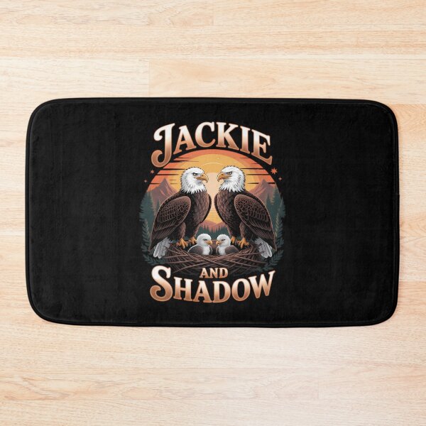 Item preview, Jackie And Shadow Bald Eagle Family designed and sold by FairesJones.