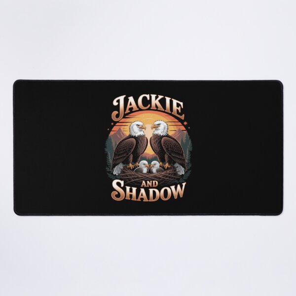 Item preview, Jackie And Shadow Bald Eagle Family designed and sold by FairesJones.