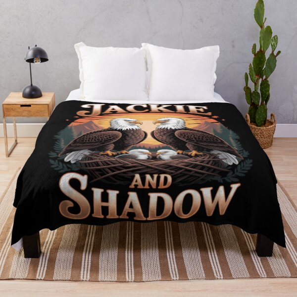 Item preview, Jackie And Shadow Bald Eagle Family designed and sold by FairesJones.