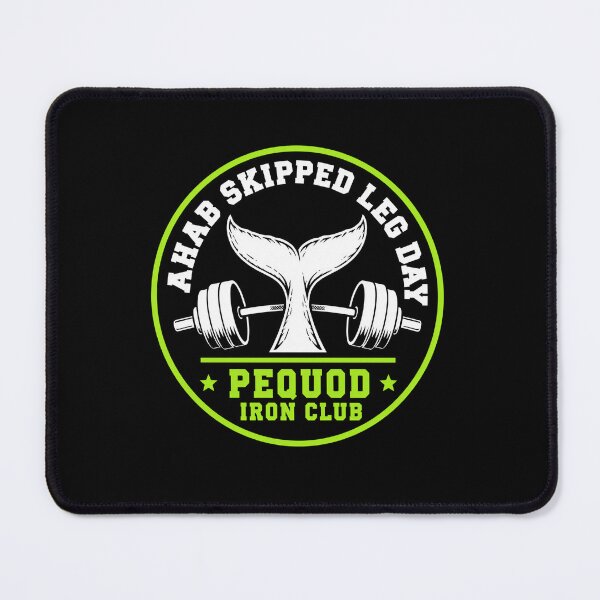 Item preview, Ahab Skipped Leg Day Pequod Iron Club designed and sold by Fenay Designs.