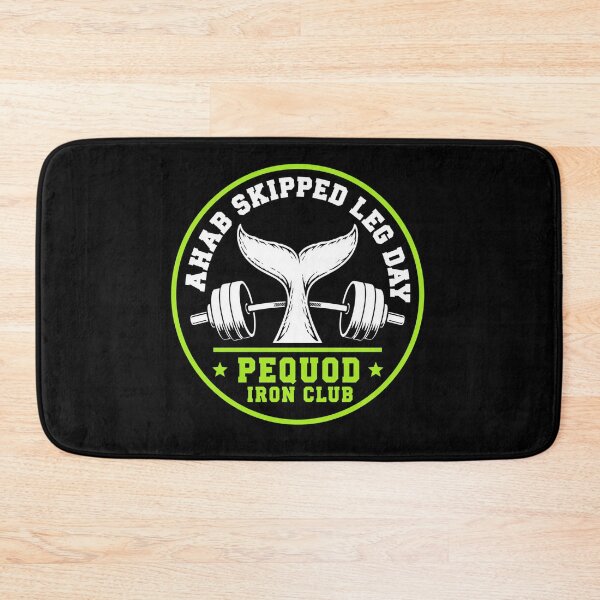 Item preview, Ahab Skipped Leg Day Pequod Iron Club designed and sold by Fenay Designs.