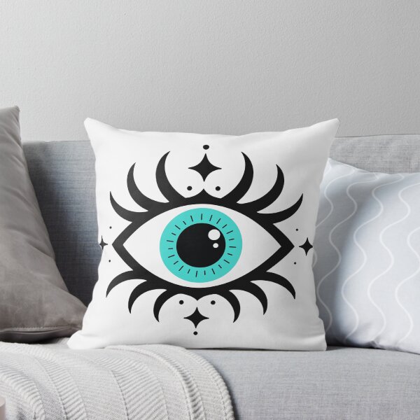 Item preview, Mystical Blue Evil Eye Protection Celestial Symbol designed and sold by teeperfect.