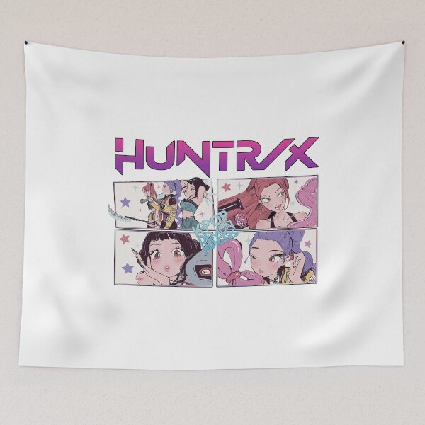 Item preview, Huntrix Pop Girl Group Collage  designed and sold by Hsiusodsi.