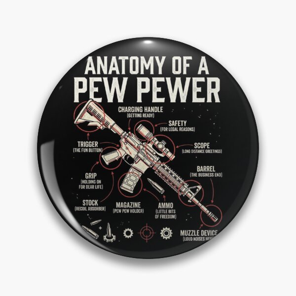 Item preview, Anatomy of A Pew Pewer designed and sold by Zbixu.