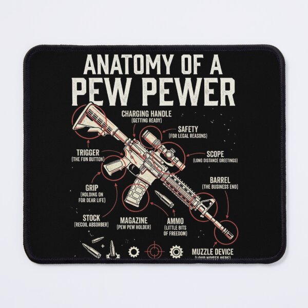 Item preview, Anatomy of A Pew Pewer designed and sold by Zbixu.
