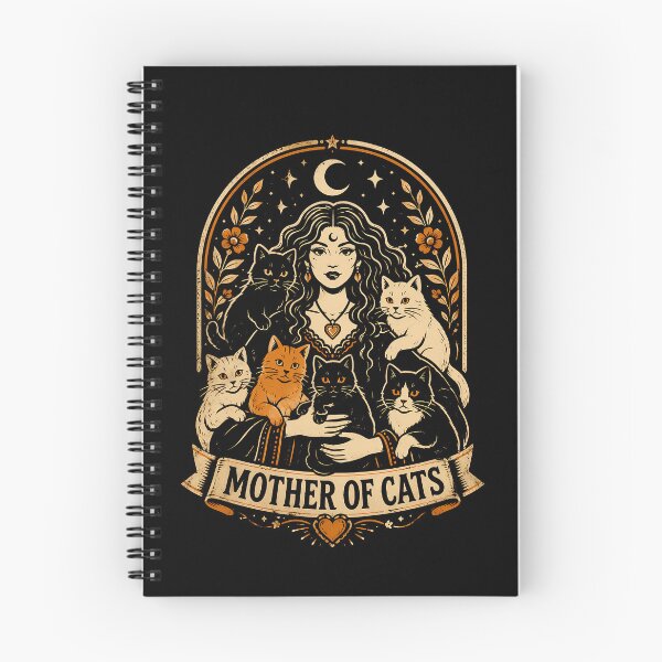 Item preview, Enchanting Mother of Cats Illustration Halloween designed and sold by rafaeltto.
