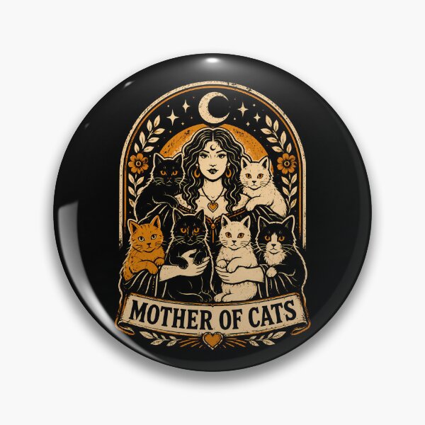 Item preview, Mother of Cats Vintage Illustration Halloween designed and sold by rafaeltto.