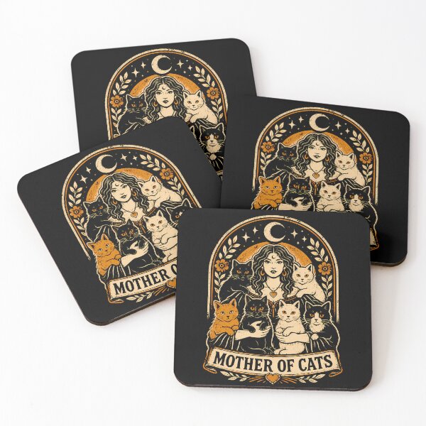 Item preview, Mother of Cats Vintage Illustration Halloween designed and sold by rafaeltto.