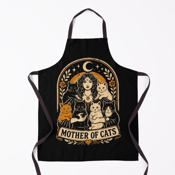 Item preview, Mother of Cats Vintage Illustration Halloween designed and sold by rafaeltto.